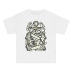 Heart & anchor Retro Graphic Tee-INNBLAC Fashion Apparel