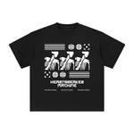 Heartbreaker Machine Aesthetic Graphic Tee-INNBLAC Fashion Apparel