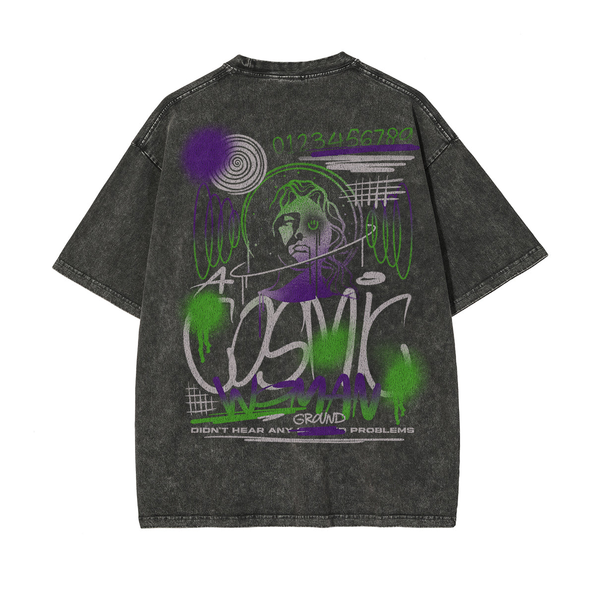 Heavyweight Aesthetic Graphic T Shirt-INNBLAC Fashion Apparel
