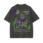Heavyweight Aesthetic Graphic T Shirt-INNBLAC Fashion Apparel