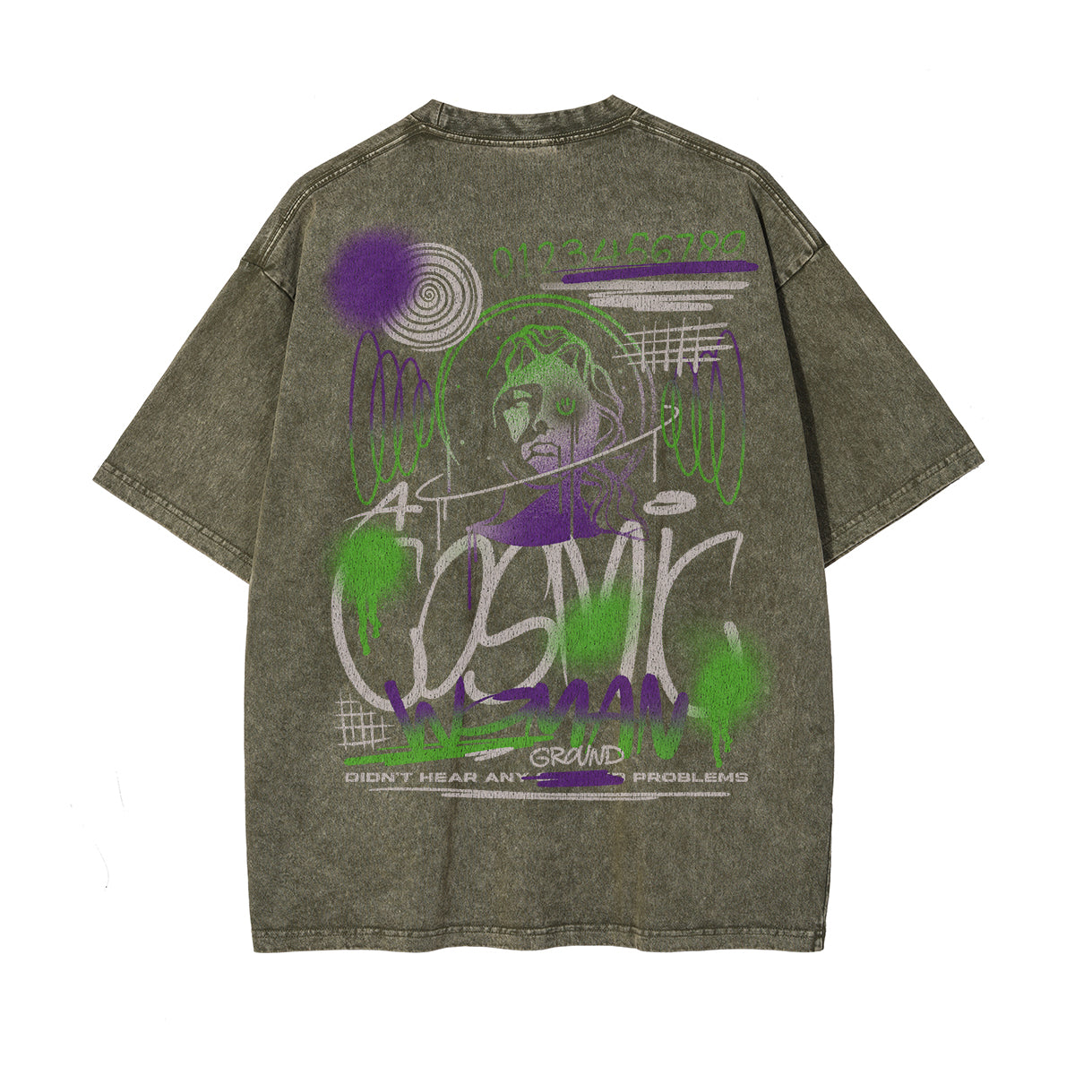 Heavyweight Aesthetic Graphic T Shirt-INNBLAC Fashion Apparel