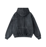 Heavyweight Brush Dyed Hoodie-INNBLAC Fashion Apparel