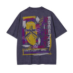Heavyweight Streetwear Graphic T Shirt-INNBLAC Fashion Apparel