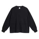 Women's Heavyweight Waffle-knit Sweatshirt-INNBLAC Fashion Apparel