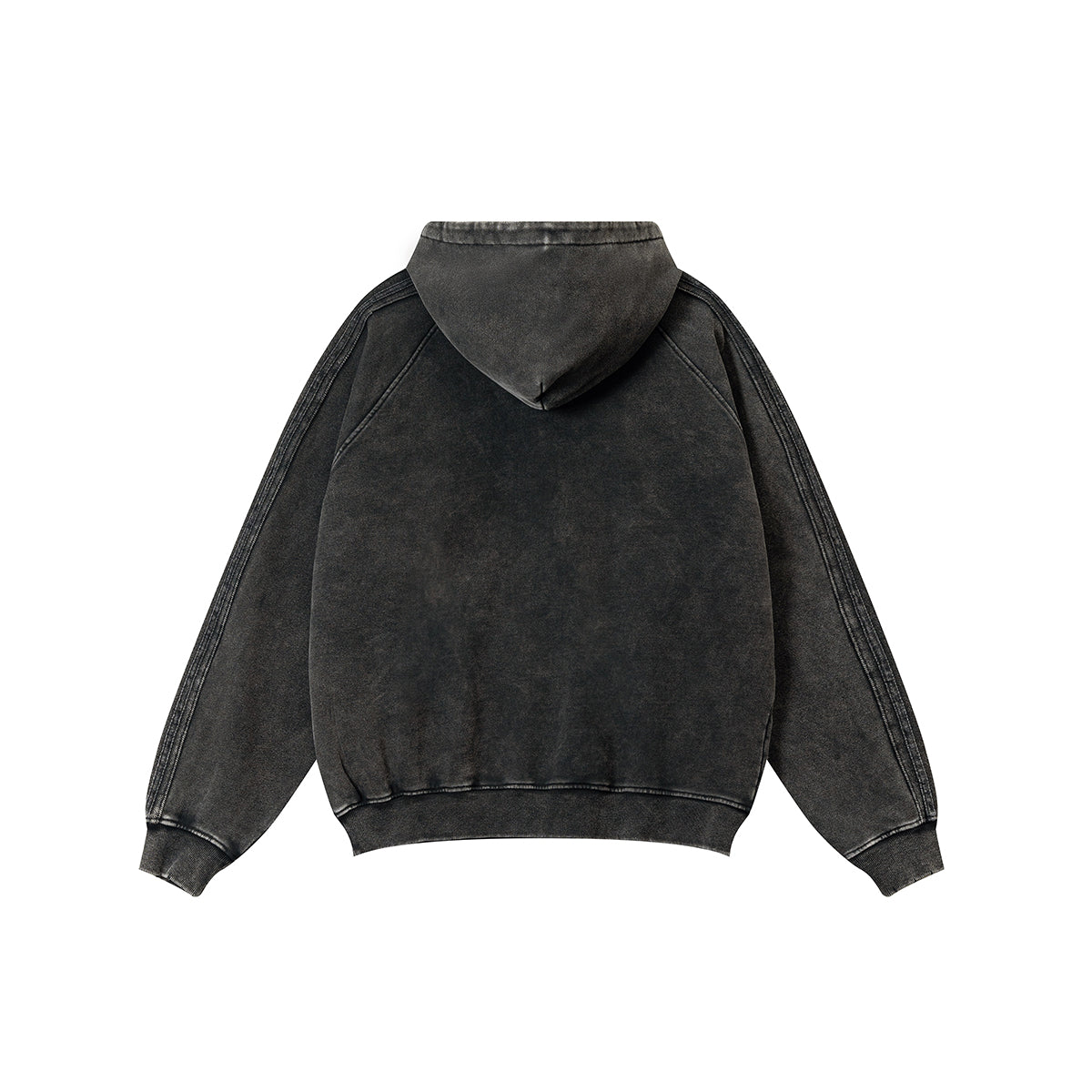 Heavyweight Washed Baggy Fit Hoodie-INNBLAC Fashion Apparel