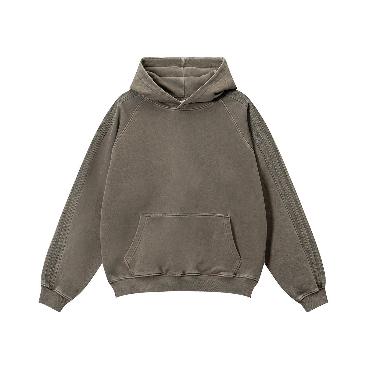 Heavyweight Washed Baggy Fit Hoodie-INNBLAC Fashion Apparel