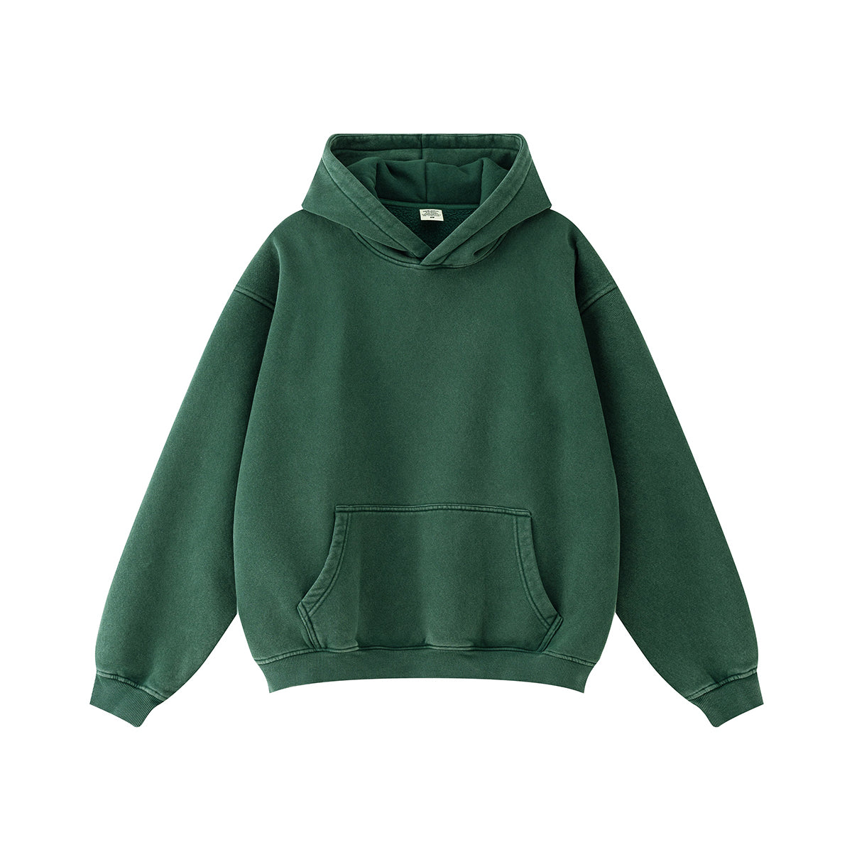 Heavyweight Washed Kangaroo Pocket Hoodie-INNBLAC Fashion Apparel