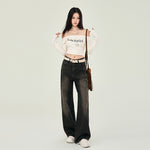 High Rise Boyfriend Jeans-INNBLAC Fashion Apparel