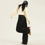 High Rise Upside Down Wide Leg Jeans-INNBLAC Fashion Apparel
