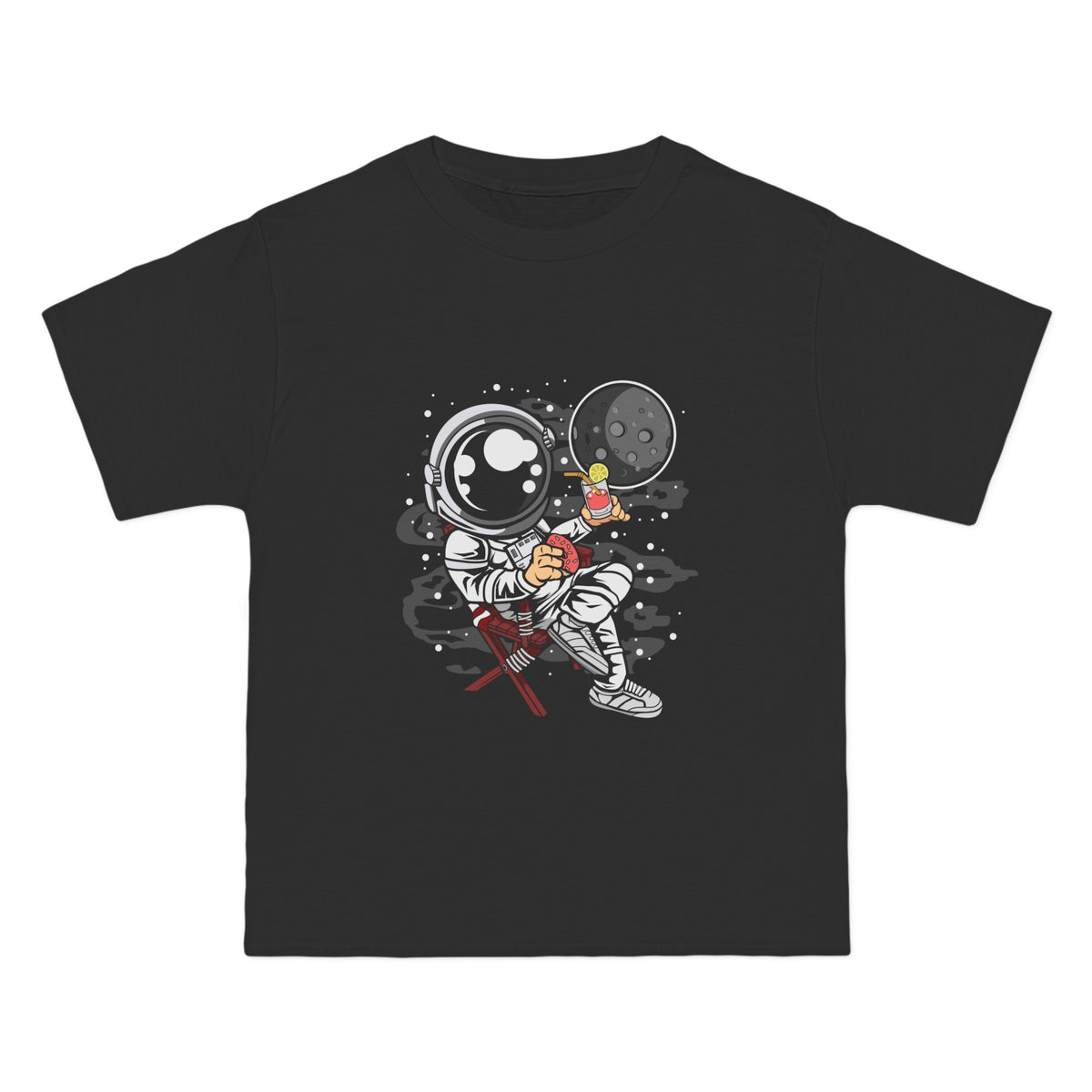 Holiday Astronaut Graphic T Shirt-INNBLAC Fashion Apparel