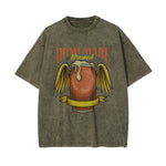 Homemade Brewed Stone Wash Graphic Tee-INNBLAC Fashion Apparel