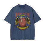Homemade Brewed Stone Wash Graphic Tee-INNBLAC Fashion Apparel