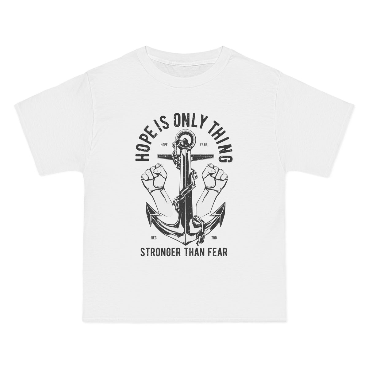 Hope ls Only Thing Graphic Tee-INNBLAC Fashion Apparel