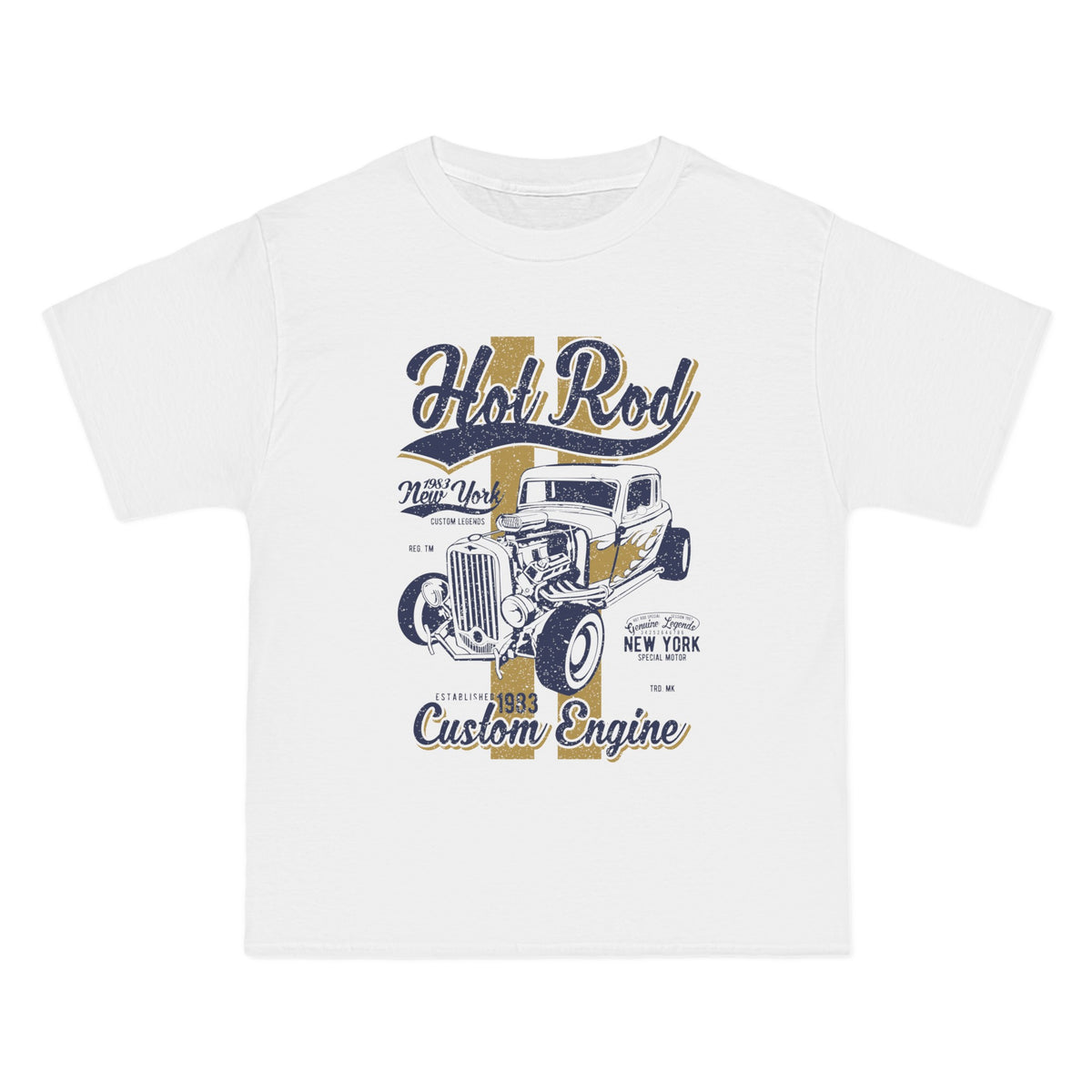 Hot Rod New York Graphic Tee-INNBLAC Fashion Apparel