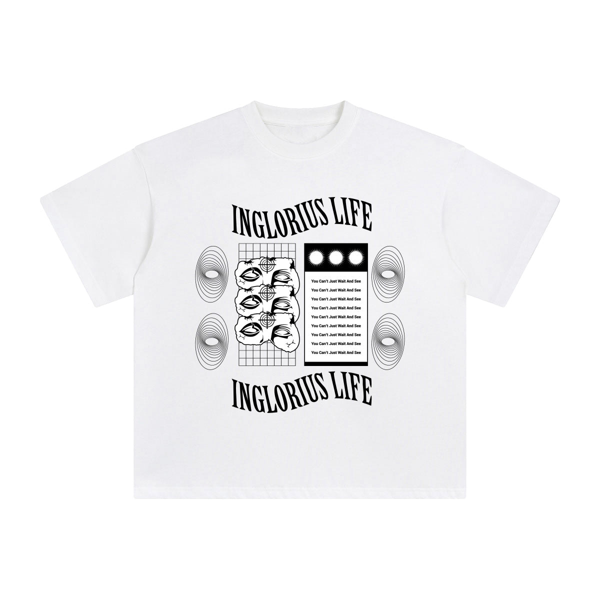 INGLORIUS LIFE Aesthetic Graphic Tee-INNBLAC Fashion Apparel