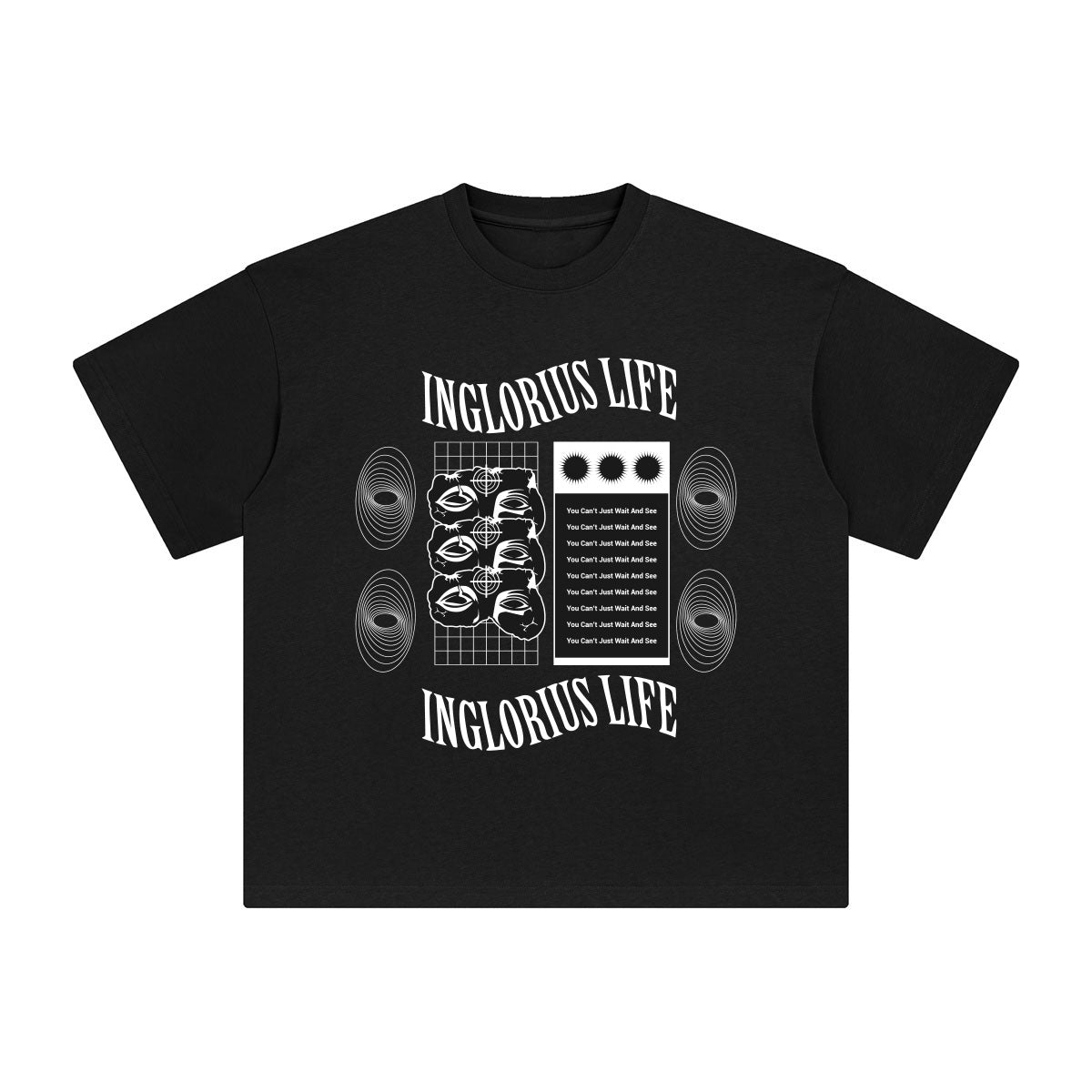 INGLORIUS LIFE Aesthetic Graphic Tee-INNBLAC Fashion Apparel