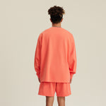 Solid Color Crew Neck Sweatshirt-INNBLAC Fashion Apparel