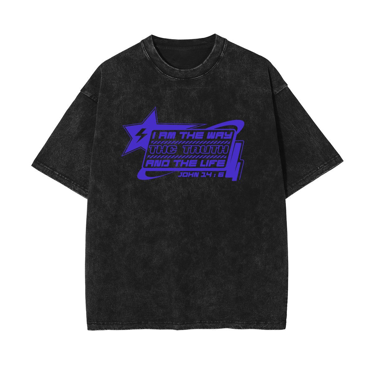 I Am The Way Christian Graphic Tee-INNBLAC Fashion Apparel