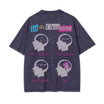 In The Class Room Graphic Washed Tee-INNBLAC Fashion Apparel