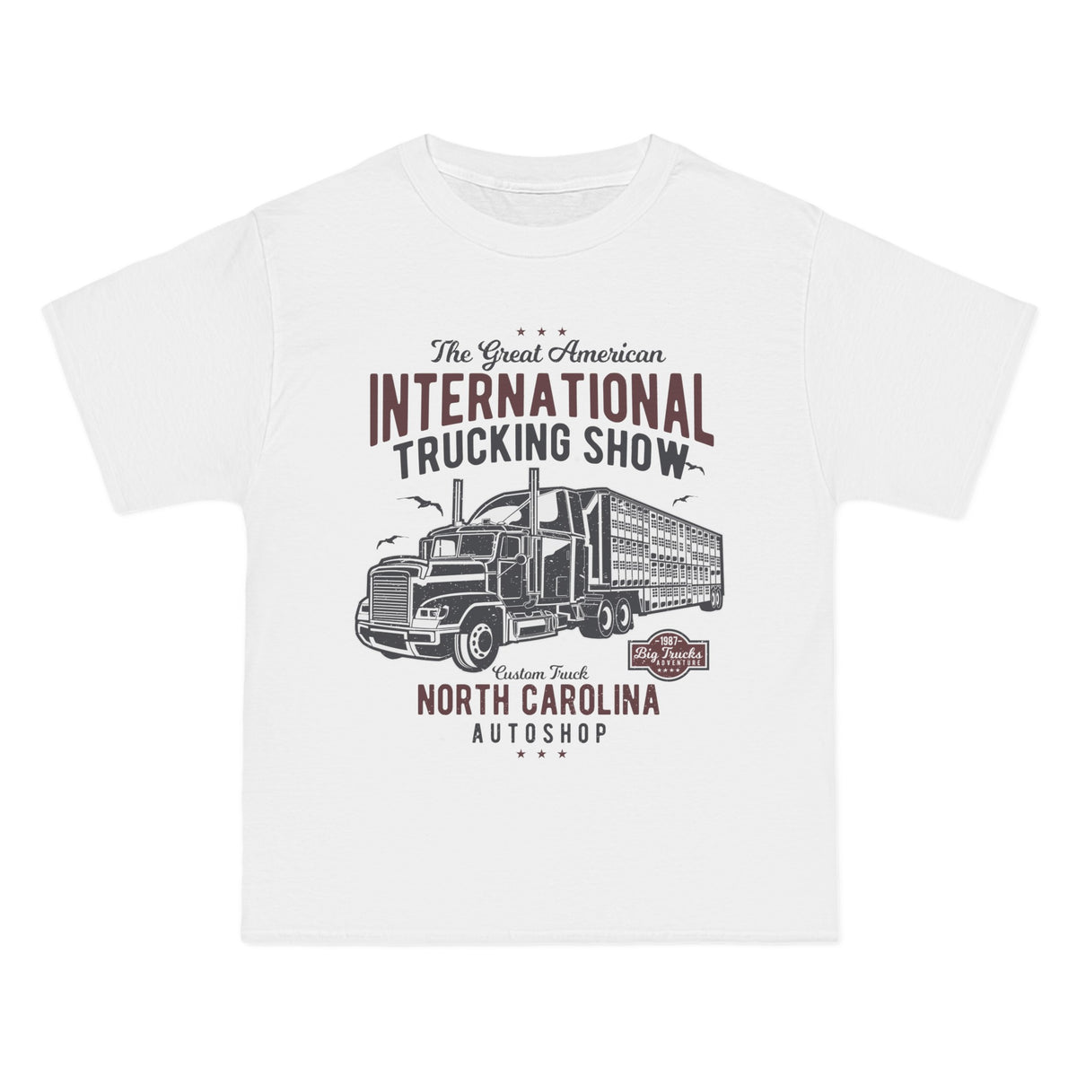 International Big Truck Graphic T Shirt-INNBLAC Fashion Apparel