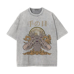 Japanese Kanji Creature Graphic Tee-INNBLAC Fashion Apparel