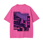 Japanese Kanji Graphic Washed Tee-INNBLAC Fashion Apparel