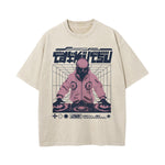 Japanese Y2K Streetwear Graphic Tee-INNBLAC Fashion Apparel