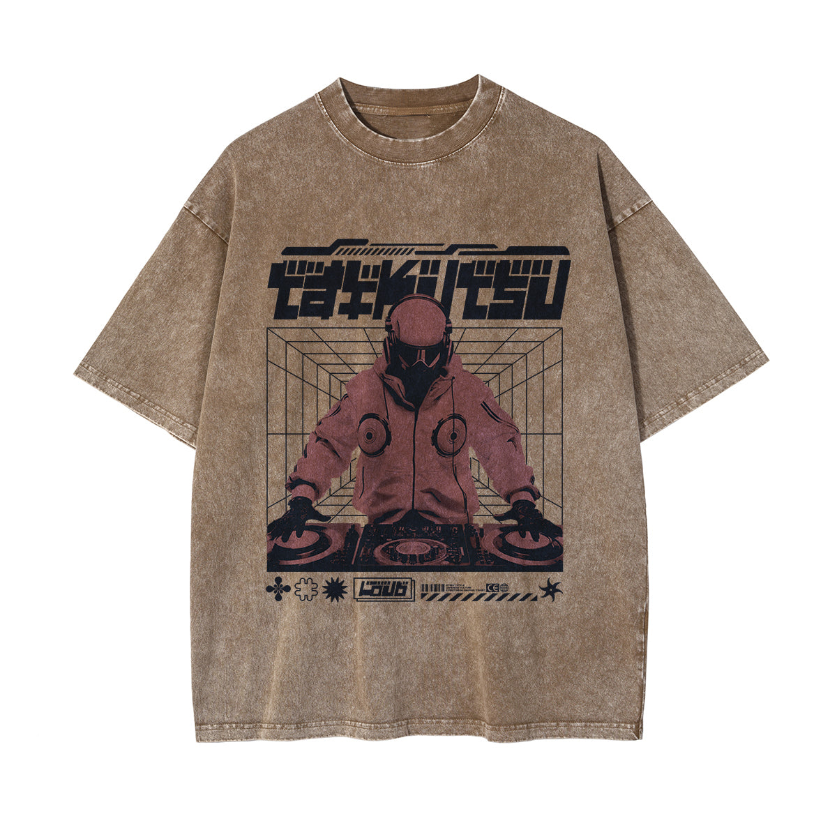 Japanese Y2K Streetwear Graphic Tee-INNBLAC Fashion Apparel