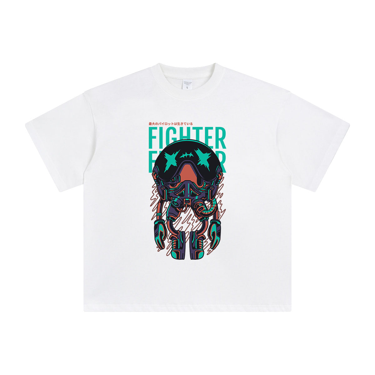 Jet Fighter Aesthetic Graphic T Shirt-INNBLAC Fashion Apparel