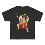 Kabuki Samurai Hero Graphic Tee-INNBLAC Fashion Apparel
