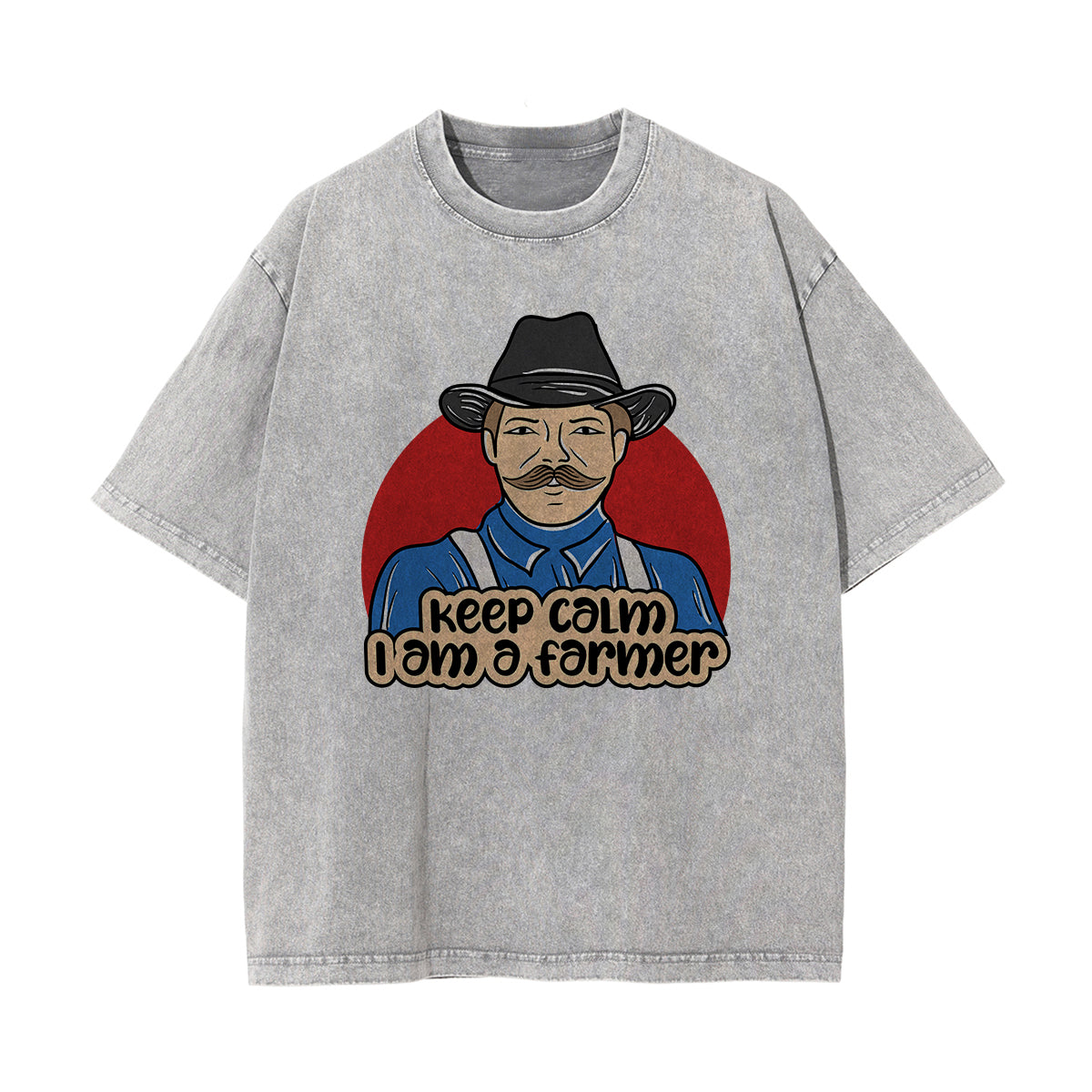 Keep Calm I Am A Farmer Graphic Tee-INNBLAC Fashion Apparel