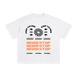 Keep Trying Never Stop Graphic Tee-INNBLAC Fashion Apparel