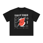 Kind of Human Abstract Graphic Tee-INNBLAC Fashion Apparel