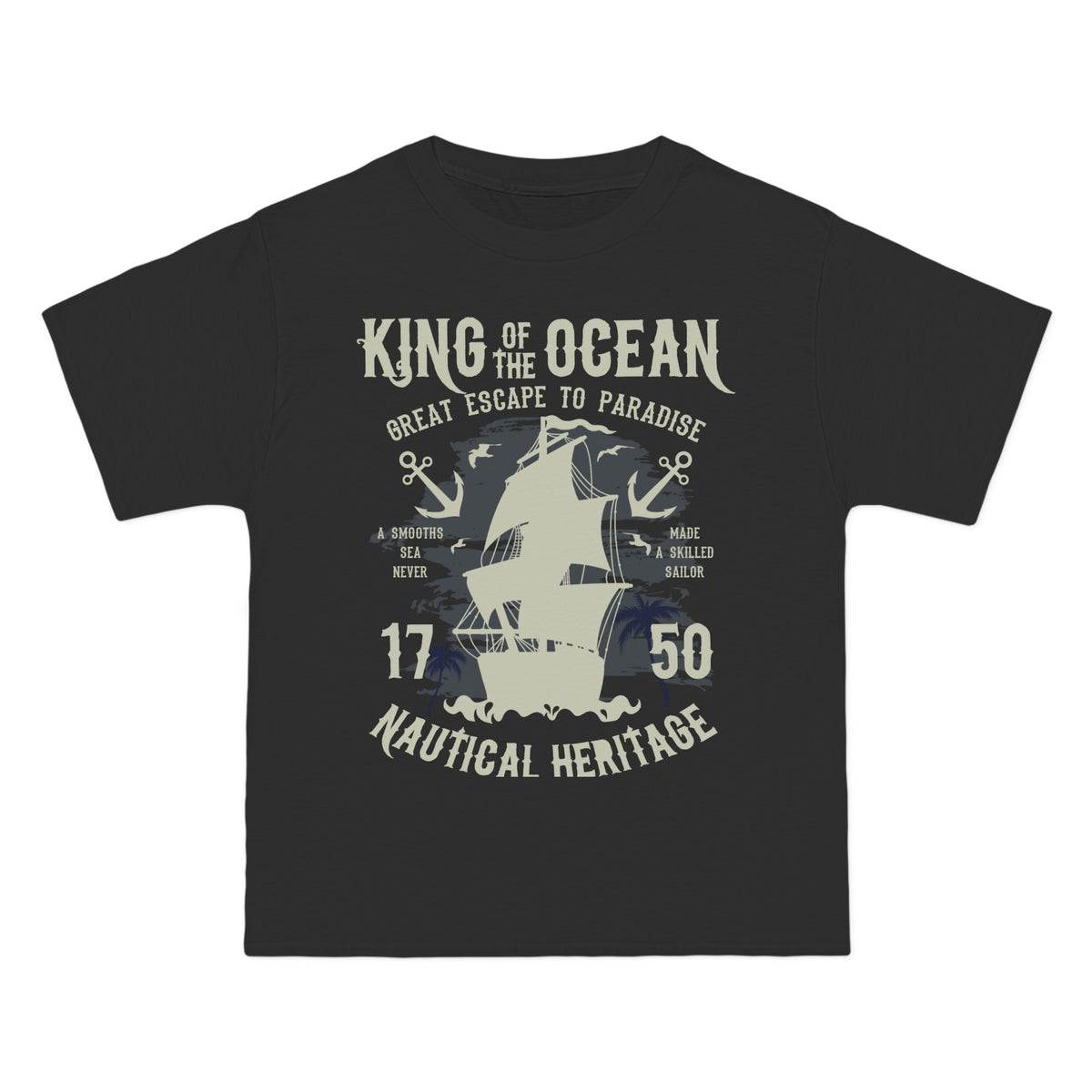 King Of The Ocean Graphic T Shirt-INNBLAC Fashion Apparel