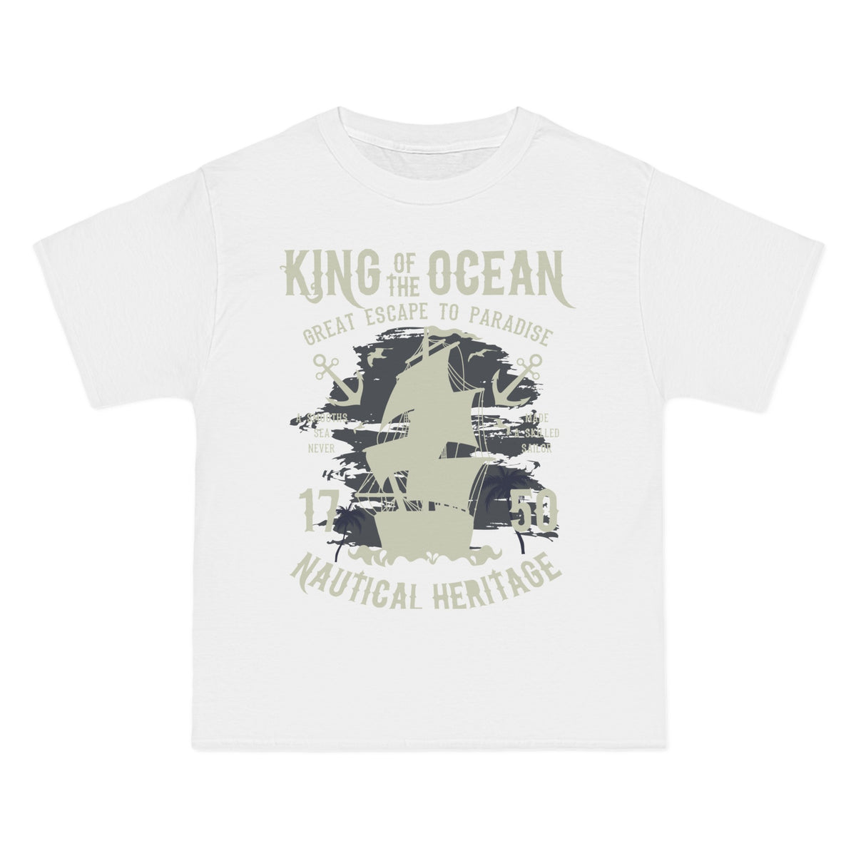 King Of The Ocean Graphic T Shirt-INNBLAC Fashion Apparel
