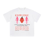Knowledge Abstract Art Graphic Tee-INNBLAC Fashion Apparel