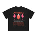 Knowledge Abstract Art Graphic Tee-INNBLAC Fashion Apparel