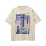 Kogarashi Japanese Kanji Graphic Tee-INNBLAC Fashion Apparel