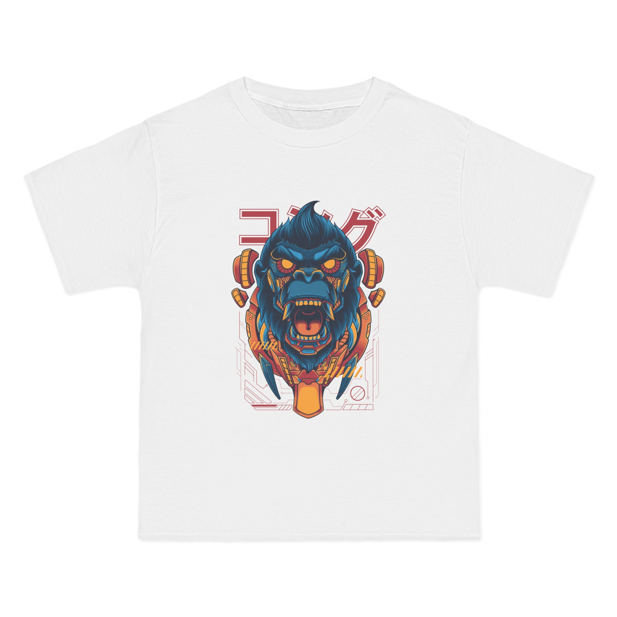 Kong Space Graphic T Shirt-INNBLAC Fashion Apparel