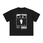 Lament the Fate Abstract Graphic Tee-INNBLAC Fashion Apparel
