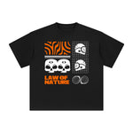 Law of Nature Abstract Graphic Tee-INNBLAC Fashion Apparel