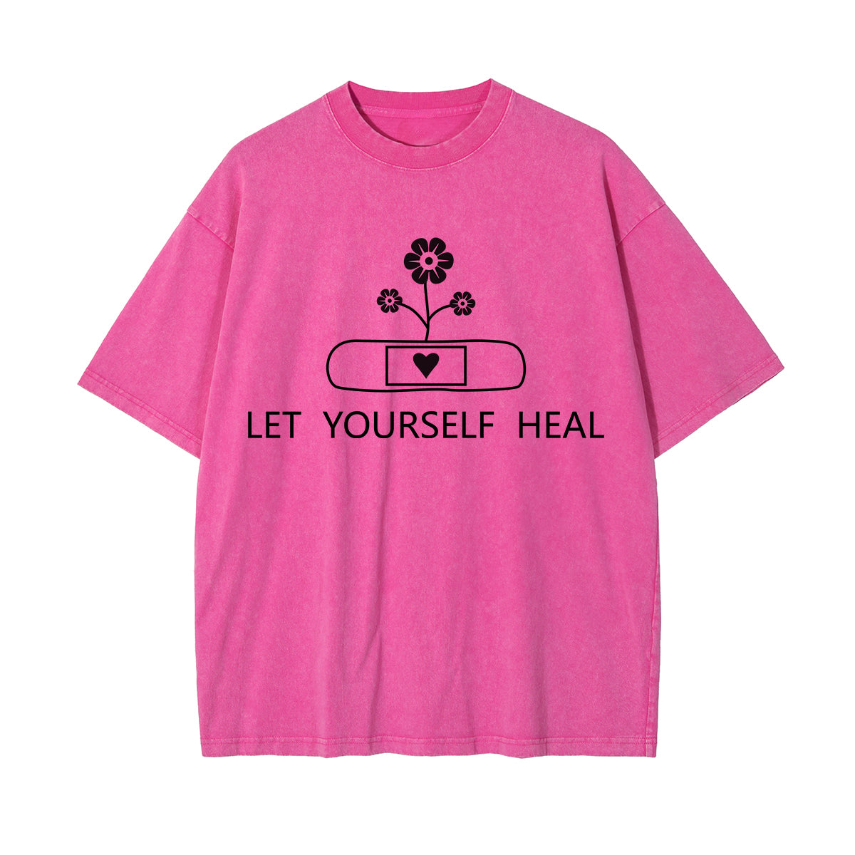 Let Yourself Heal Graphic Tee-INNBLAC Fashion Apparel
