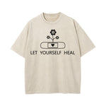 Let Yourself Heal Graphic Tee-INNBLAC Fashion Apparel