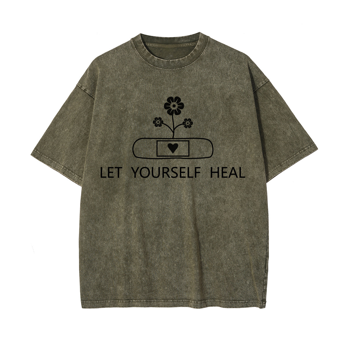 Let Yourself Heal Graphic Tee-INNBLAC Fashion Apparel