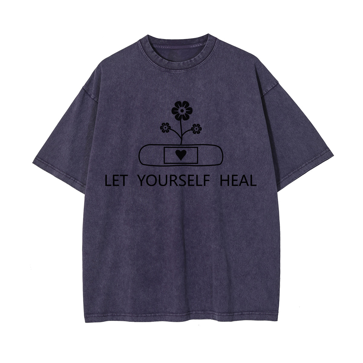 Let Yourself Heal Graphic Tee-INNBLAC Fashion Apparel