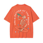 Life Is Better At The Beach Graphic Tee-INNBLAC Fashion Apparel