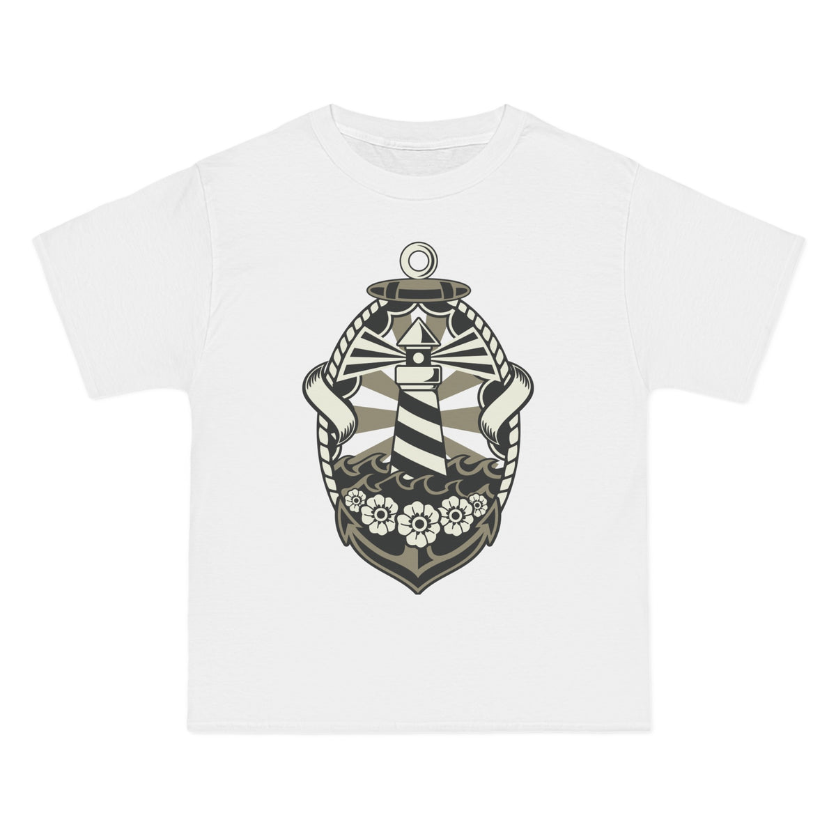 Lighthouse Graphic T Shirt-INNBLAC Fashion Apparel