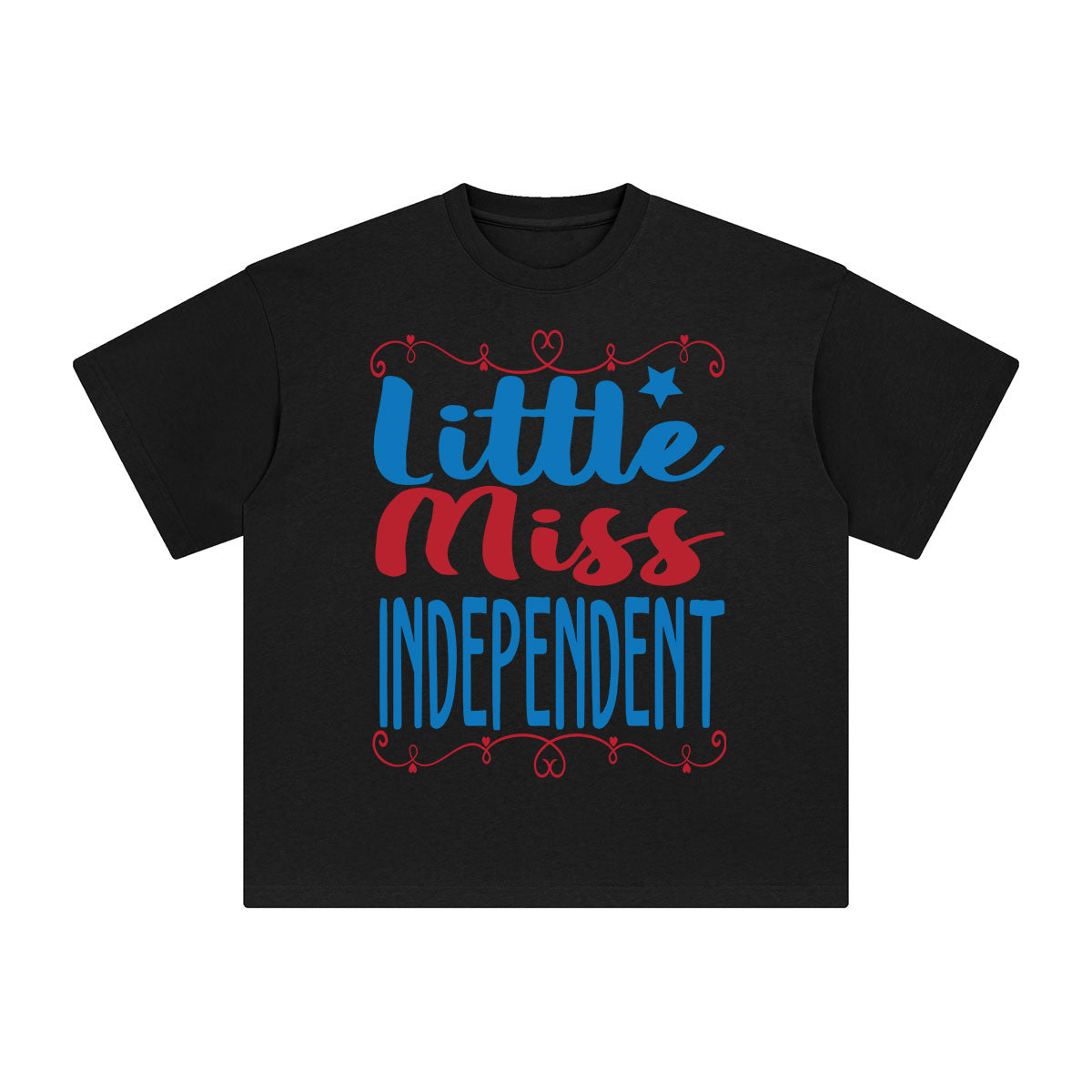 Little Miss Independent Graphic Tee-INNBLAC Fashion Apparel