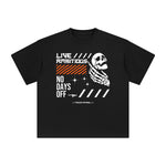 Live Ambitious Abstract Graphic Tee-INNBLAC Fashion Apparel