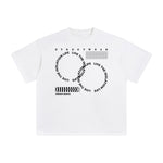 Live the lsolation Life Abstract Graphic Tee-INNBLAC Fashion Apparel